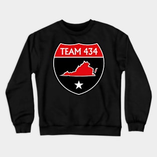 TEAM 434 - CTOP - RED Crewneck Sweatshirt